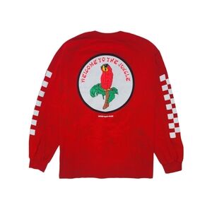 Know Bad Daze Welcome To The Jungle Parrot Tee